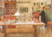 Carl Larsson Just a Sip Spain oil painting artist